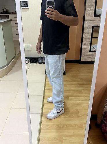 Kişi geyimləri: Bershka original baggy cins şalvar. W32 (EU42). Çox yaxşı — 1