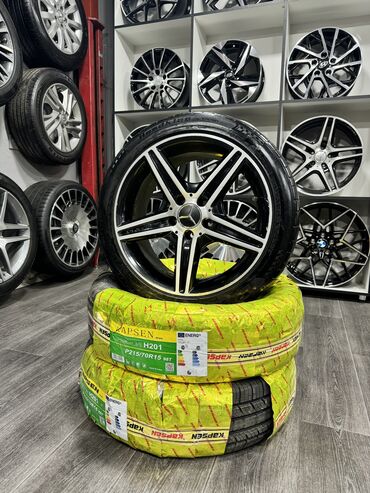 təkərler: İşlənmiş Disk təkər Mercedes-Benz 225 / 45 / R 17, 5 Boltlu