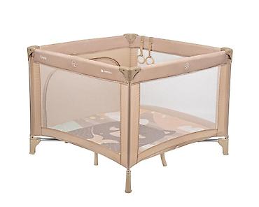traktor za deca: KIKKA BOO Prenosiva ogradica sa zipom ENJOY Bear – beige (Šifra: KKB5) — 3