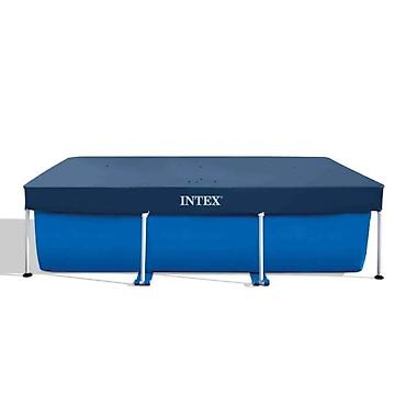 İdman və istirahət: İntex 28036 hovuz tenti | 260x160 sm karkas hovuz örtüyü İntex 28036 — 1