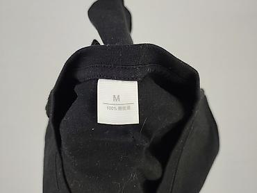 bluzki czarne basic: T-shirt damski, rozmiar M — 5
