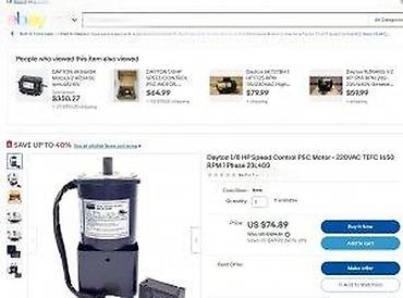 Elektromotori: Dayton PSC motor sa priključnom kutijom – model 23L398 Tehničke — 17