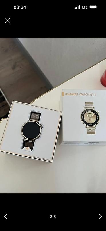 huawei watch gt 2 цена: HUAWEI Watch GT 4 (женская версия) — стильные смарт‑часы в золотистом — 1