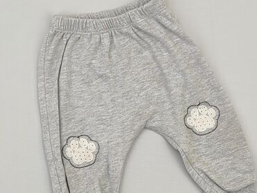 legginsy do swetra: Spodnie dresowe, 3-6 m, stan - Zadowalający