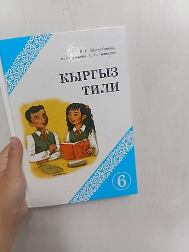 Книги и журналы: Кыргызский язык, 6 класс, Новый — 1