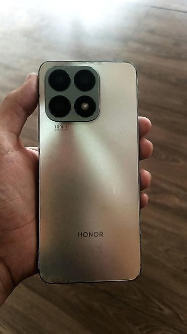 Mobil telefonlar: Honor X8a, 128 GB, rəng - Gümüşü, Barmaq izi — 1
