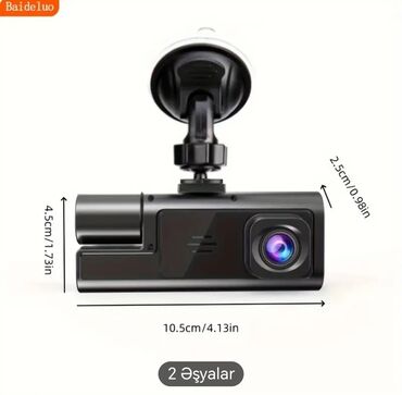 güzgü reqistrator: 2 kameralı ön və salon Video reqistrator Video qeydiyyatçı 20 yanvar