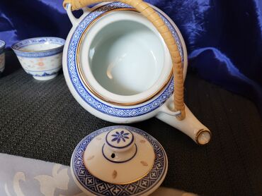 Kompleti posuđa: Servis nov za caj i kafu Jing dezen pirincani porcelan iz 50ih — 9