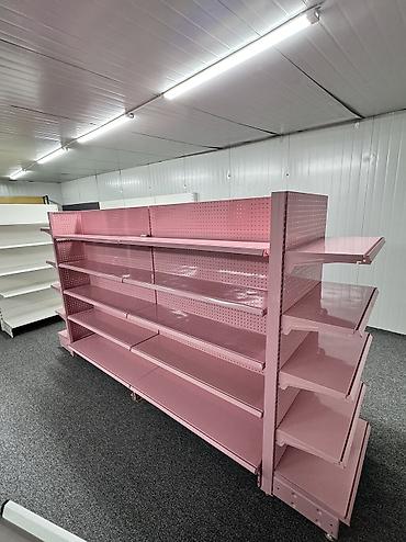 Торговое оборудование: Торговые стеллажи для магазина - Металлические сборные секции — 1