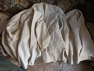 самбу: Мужская куртка, 3XL, Б/у, цвет - Белый, Самовывоз — 1