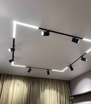 Потолочные работы: Монтаж потолков, Монтаж потолочных плинтусов Больше 6 лет опыта — 6