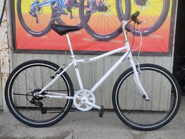 Велозапчасти: Корейские велосипед размер колёс 26 . Мы находимся по Ахунбаева