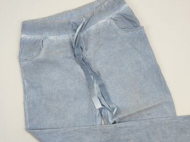 mom jeans na grubszych osobach: Material trousers, S (EU 36), condition - Perfect