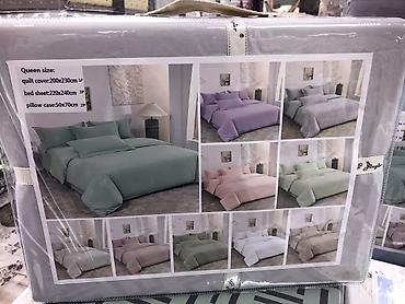 Комплекты постельного белья: Комплект постельного белья 100% хлопок, фланель, байка, Сатин — 84