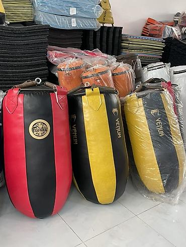 Боксерские груши: Dövüş və fitnes üçün peşəkar inventar dəsti Məhsul çeşidi: - Asqılı — 1