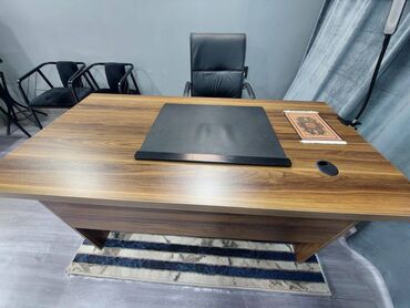 купить компьютерный стол: Ofis Masası və Kreslosu birlikdə Qiymət 200 Azn.Az İşlənib. 3 Komplekt