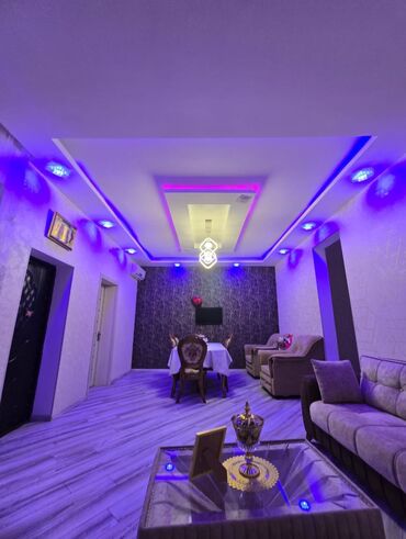 Sifarişlə qonaq dəstləri: 3 otaqlı tam təmirli mənzil interyer komplekti. Kirayə Verilir. Ailəyə — 5