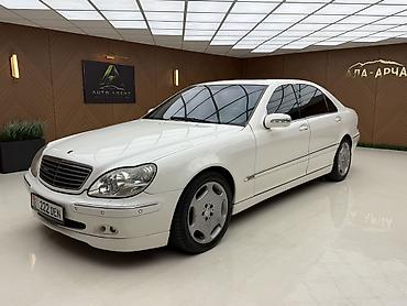 mersedes e class: Mercedes-Benz S-Class: 2002 г., 5 л, Автомат, Бензин, Седан — 1