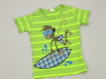 zielona koszulka: Koszulka, 2-3 lat, 93-98 cm, stan - Dobry