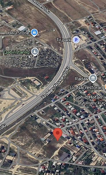 xirdalanda temirsiz bina evleri: 3 sot, Tikinti, Mülkiyyətçi, Kupça (Çıxarış) — 1