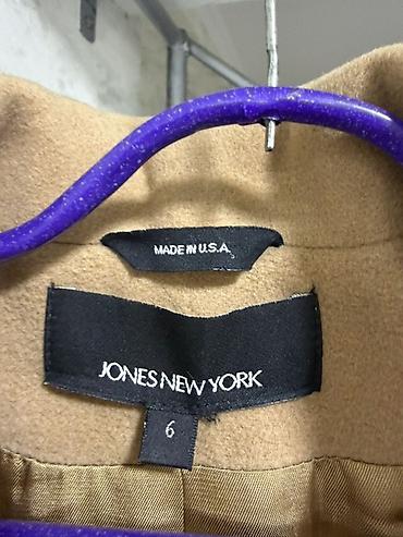 Айымдардын кийими: Длинное женское пальто JONES NEW YORK - размер М - Цвет: классический — 4