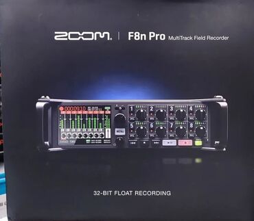 Digər auditexnika: Zoom F8n Pro Multitrack Field Recorder