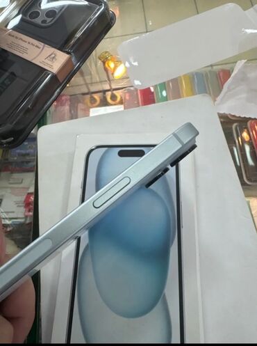 сколько стоит айфон 13 в оше: IPhone 15, Колдонулган, 128 ГБ, Көгүлтүр, Куту, 88 %