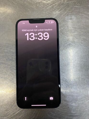 iphone xacmaz: IPhone 13, 128 GB, Midnight, Zəmanət, Barmaq izi, Face ID