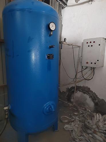 islenmis cen: Sənaye tipli hava kompressoru üçün vertikal hava çəni (resiver) — 3