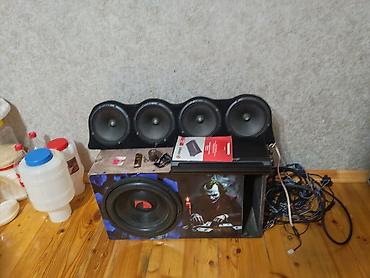 kia ceed ekran: Maşın üçün tam akustik sistemi - Güclü subwoofer korpusda (ön paneldə — 1