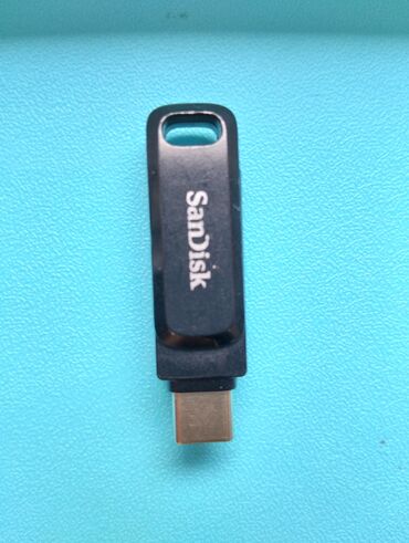 Колонки для ПК и ноутбуков: Флеш карта Sandisk, 256 ГБ, USB type C