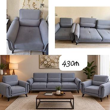 İşlənmiş, Divan, 2 kreslo