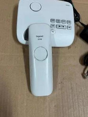 Fiksni telefoni: Gigaset E310A bežični fiksni telefon sa bazom i sekretaricom - Model — 10