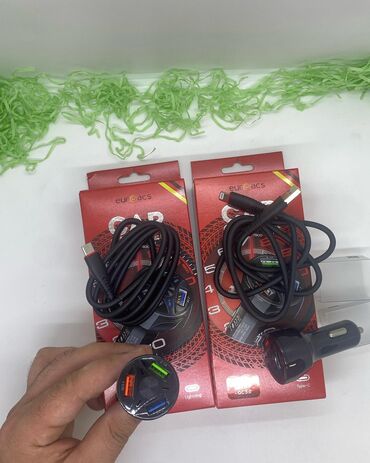 Mobil telefonlar üçün digər aksesuarlar: Z020 Maşın adapter desti 25Yox 15Azn Eur@acs Car charger Model:Z020 — 5