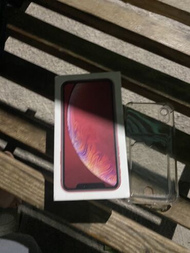айфоны на обмен: IPhone Xr, Б/у, 128 ГБ, Красный, Коробка, 76 %