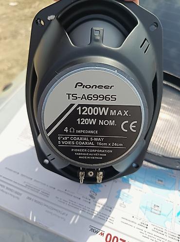 wi və sa: Pioneer TS-A6996S avtomobil akustikası - Ölçü: 6"x9" (16 x 24 sm) — 3