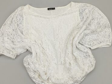 bluzki na krótki rękaw damskie plus size: Блуза жіноча, Janina, XL, стан - Дуже гарний