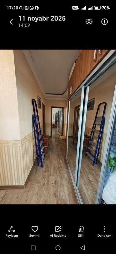 Yeni tikili: Metro İnşaatçılar 50_60_metr məsafədə Qanuni 2_otaq mənzil satılır — 12