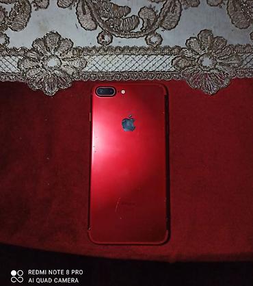 i̇phone 7plus: IPhone 7 Plus, Qırmızı, Barmaq izi, Simsiz şarj, Face ID — 2