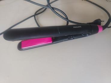philips e100: Philips saç düzləndirici - Brend: Philips - Rəng: qara/güləbəbəyi — 3