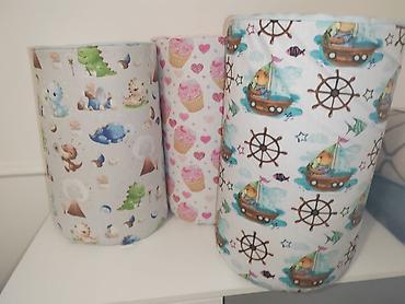 Kreveti za decu: Korpe za igracke, mekane a ujedno cvrste, perive u ves masini 💚 — 1