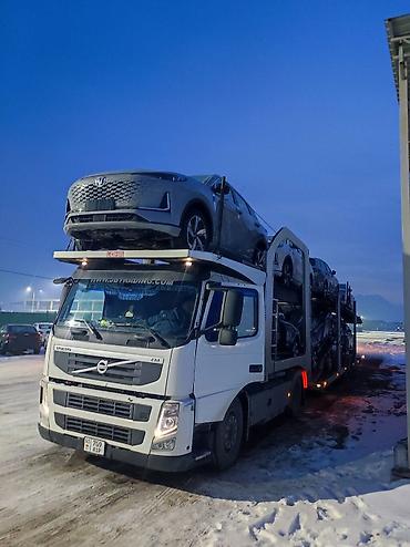 мотоблок прицеп: Тягач, Volvo, 2013 г., Сar carrier trailer — 5
