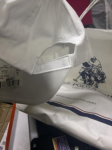 Головные уборы: Головные уборы, Us Polo Assn, Новый, цвет - Белый, Самовывоз — 4