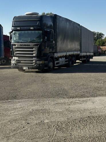 фрезерная головка: Тягач, Scania, 2007 г., Тентованный
