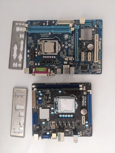 скупка мобильных телефонов на запчасти: Материнская плата, Б/у, Gigabyte, LGA1155, Mini-ATX, Для ПК