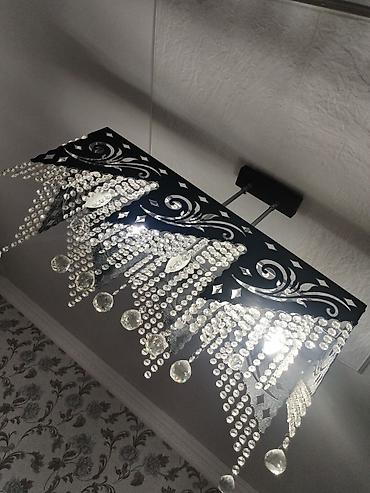 İşıqlandırma: Çılçıraq, 10 və daha çox lampa, Metal — 1