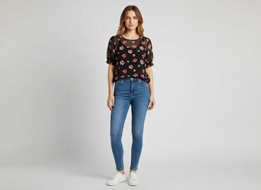 bluzki z gipiury na wesele: Vero Moda, Women's blouse, size S