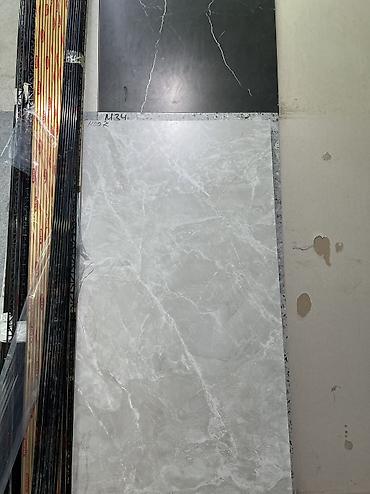 Керамогранит: Назначение: Для стен, цвет - Белый, Глянцевое покрытие, 60x60 см — 13