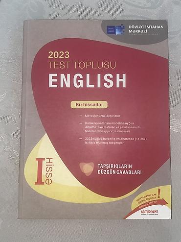 rm ingilis dili pdf 2025: İngilis dili Testlər 11-ci sinif, DİM, 1-ci hissə, 2023 il — 1