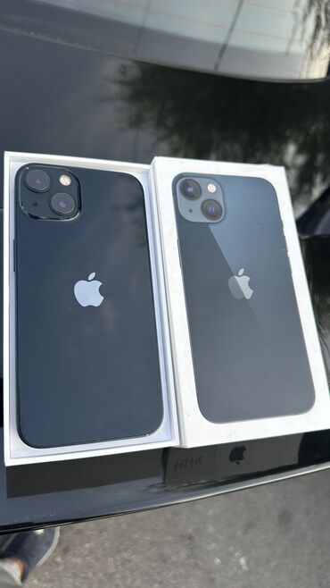 компьютеры аренда: IPhone 13, Б/у, 128 ГБ, Midnight, Коробка, 79 %